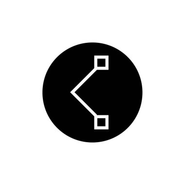 Şaşırmış şekilli yaratıcı soyut tasarım, vektör illüstrasyonu