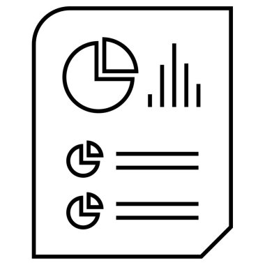 Modern simge ve vektör illüstrasyonunu bildir