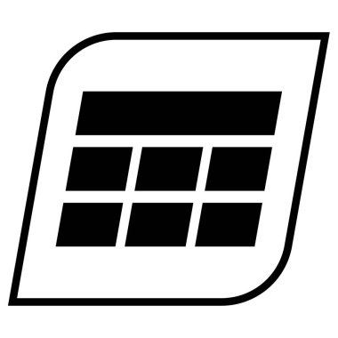 Kablolar modern simge, vektör illüstrasyonu