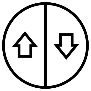 yukarıdan aşağıya veri, vektör illüstrasyonu 