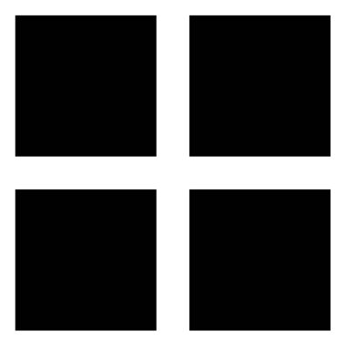 pencere simgesi, vektör illüstrasyonu 