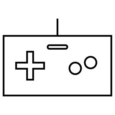 Video Oyun simgesi vektör illüstrasyonu