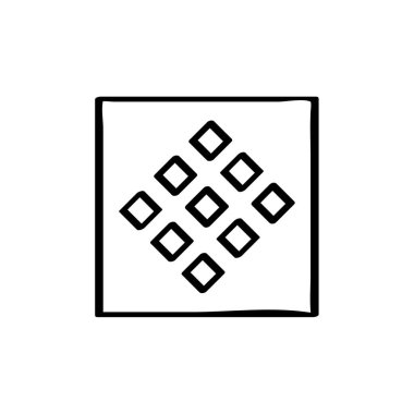 soyut yaratıcı şekiller, vektör illüstrasyonu basit tasarım