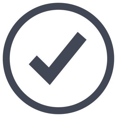 işaret simgesini işaretle, vektör illüstrasyonu 