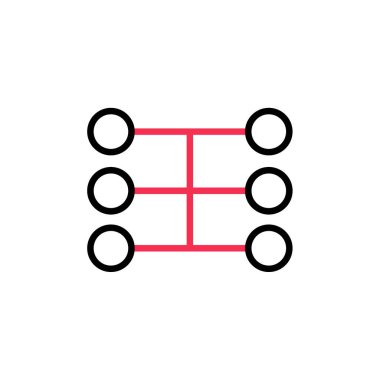 veri simgesi, vektör illüstrasyonu 