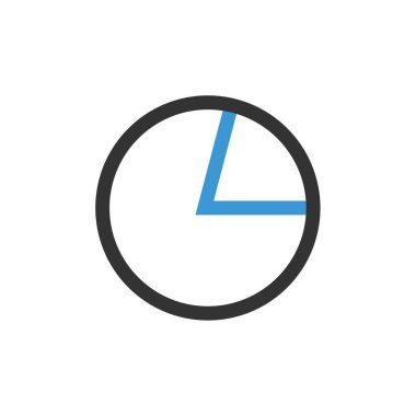 Rapor simgesi, vektör illüstrasyonu 