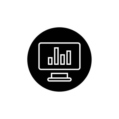 seo modern simgesinin vektör illüstrasyonu