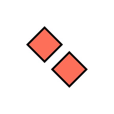 Küpler ile yaratıcı tasarımın basit vektör çizimi