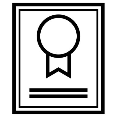 Basit illüstrasyon web simgesi bildirir       