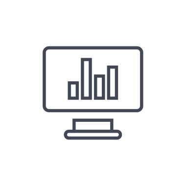 bilgisayar simgesi vektör illüstrasyonu