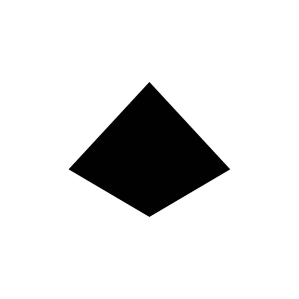 Pyramidensymbol Vektorillustration — Stockvektor