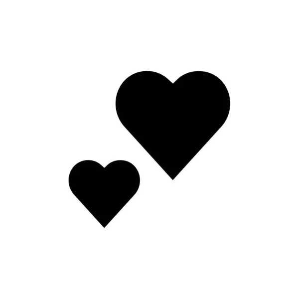Heart Icon Vector Illustration — Stock Vector