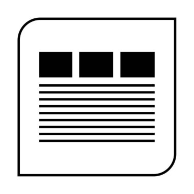 Kablolar modern simge, vektör illüstrasyonu