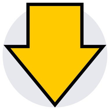 Ok. Web simgesi basit tasarım