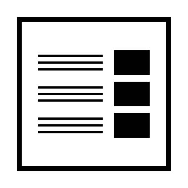 Kablolar modern simge, vektör illüstrasyonu