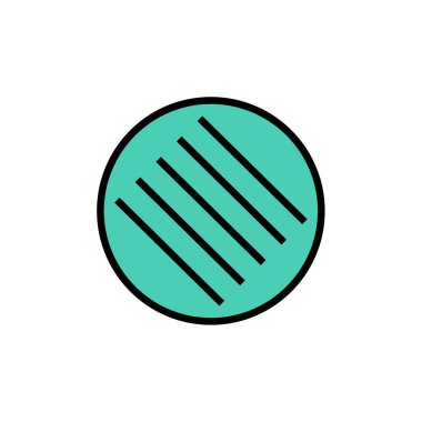 Satır simgesi, vektör illüstrasyonu 