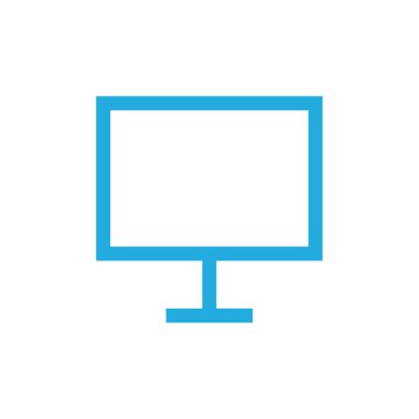 izleyici simgesi, görüntü simgesi, vektör illüstrasyonu  