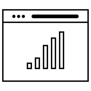 SEO Web Tarayıcısı, vektör illüstrasyonu