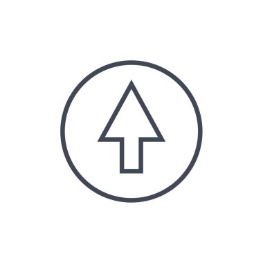 Basit ok tasarımı vektör çizimi