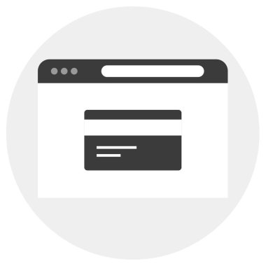 Kredi Kartı Ödeme Vektör İllüstrasyon