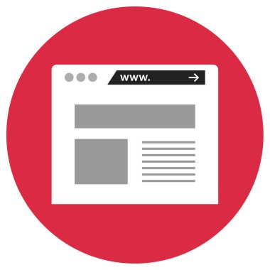 wirefram simgesi vektör illüstrasyonu