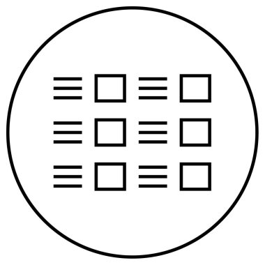 Kablolar modern simge, vektör illüstrasyonu