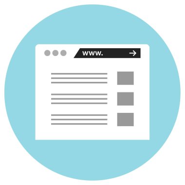 wirefram simgesi vektör illüstrasyonu