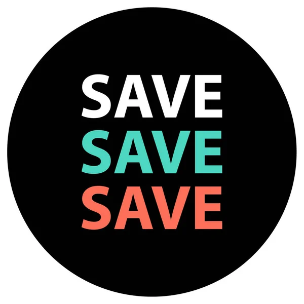 Savings Icon Vector Illustration — Stock Vector