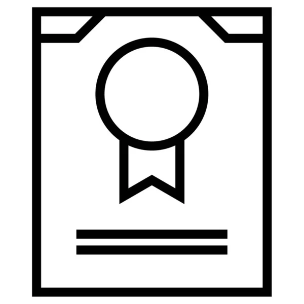 Bookmark Web Icon Simple Illustration — Stock Vector