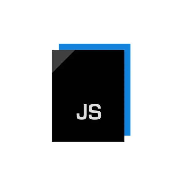 Jsファイル拡張子ドキュメント — ストックベクタ