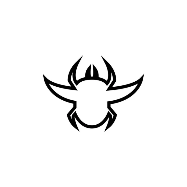 Ägyptisches Bug Symbol Vektorillustration — Stockvektor
