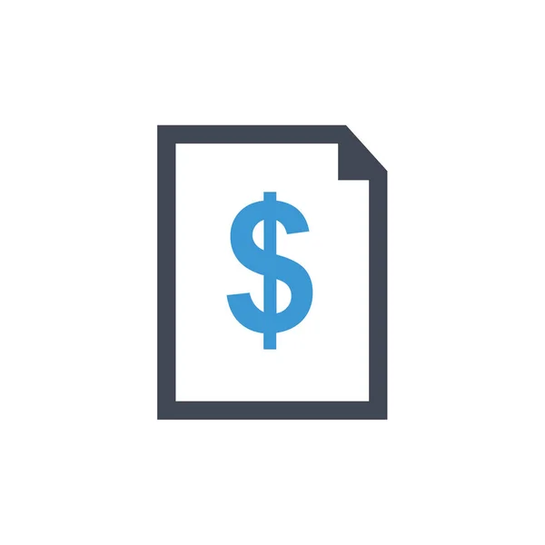Dollar Vector Icon Design — Wektor stockowy