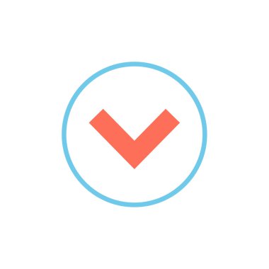 Basit ok tasarımı vektör çizimi