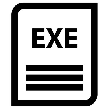 dosya adı simgesi vektör illüstrasyonu