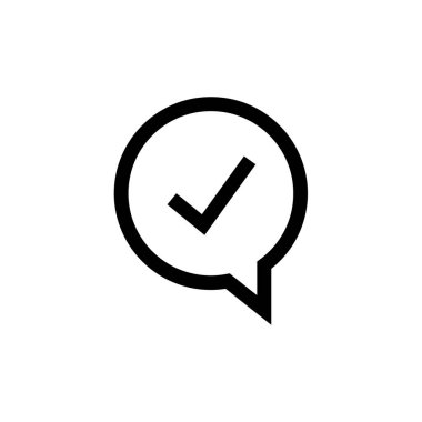 SMS ve Metin Mesajlaşması ikon vektör illüstrasyonu