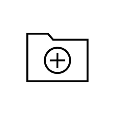 Dosya. Web simgesi basit illüstrasyon          