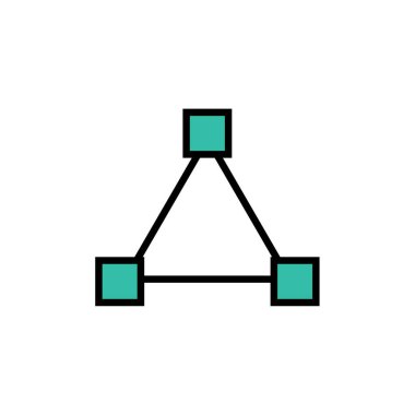 üç nokta simgesi, vektör illüstrasyonu 