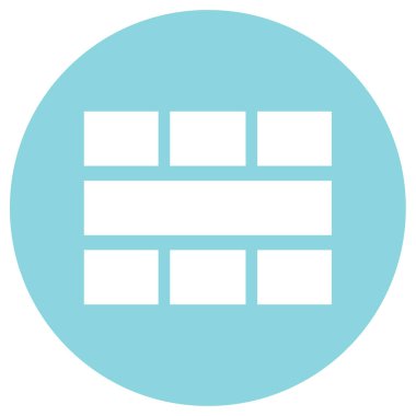 Web tarayıcı geniş çerçeve simgesinin vektör illüstrasyonu