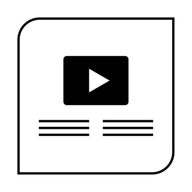 Kablolar modern simge, vektör illüstrasyonu