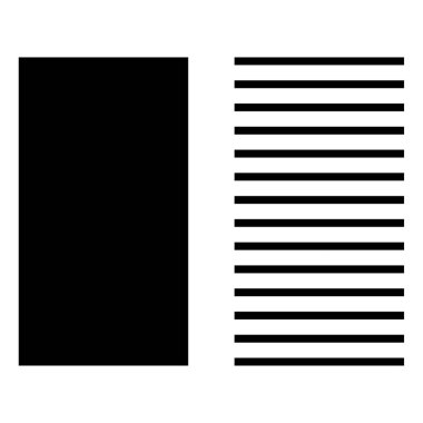 Web tarayıcı geniş çerçeve simgesinin vektör illüstrasyonu