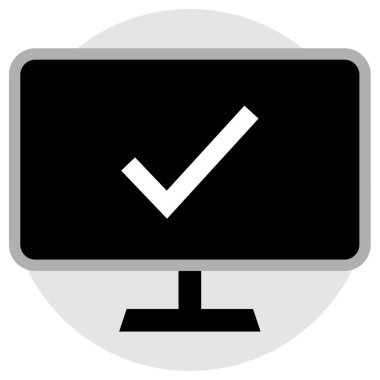 PC simge vektör çizim 