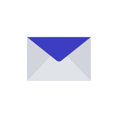 e- posta web simgesi, basit illüstrasyon