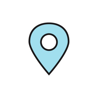 seyahat simgesi logo tasarımı şablon çizimi        