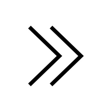 Basit ok tasarımı vektör çizimi