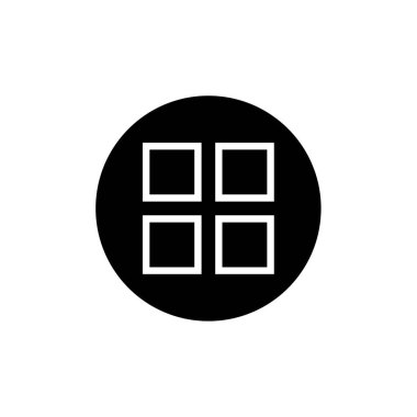 Şaşırmış şekilli yaratıcı soyut tasarım, vektör illüstrasyonu