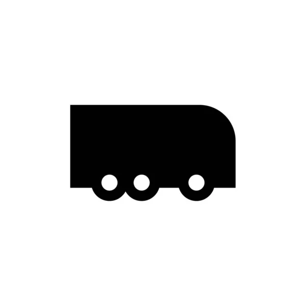 Caminhão Ícone Vetor Isolado — Vetor de Stock