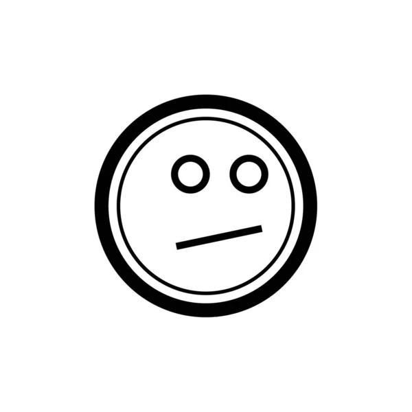 Емодзі Символ Виразу Обличчя Значок Емоційок Векторні Ілюстрації — стоковий вектор