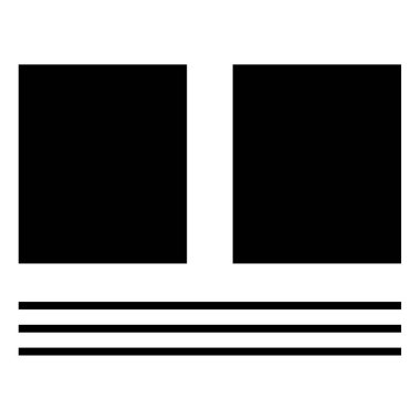 Web tarayıcı geniş çerçeve simgesinin vektör illüstrasyonu