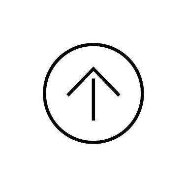 ok, web basit simgesi illüstrasyonu