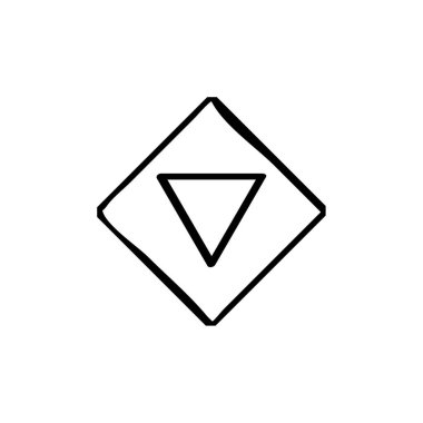 soyut yaratıcı şekiller, vektör illüstrasyonu basit tasarım